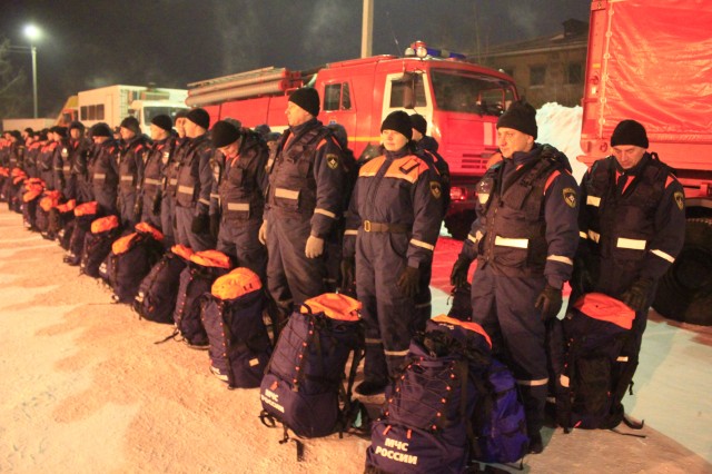 Владимирские спасатели отрабатывали действия в случае обрушения дома