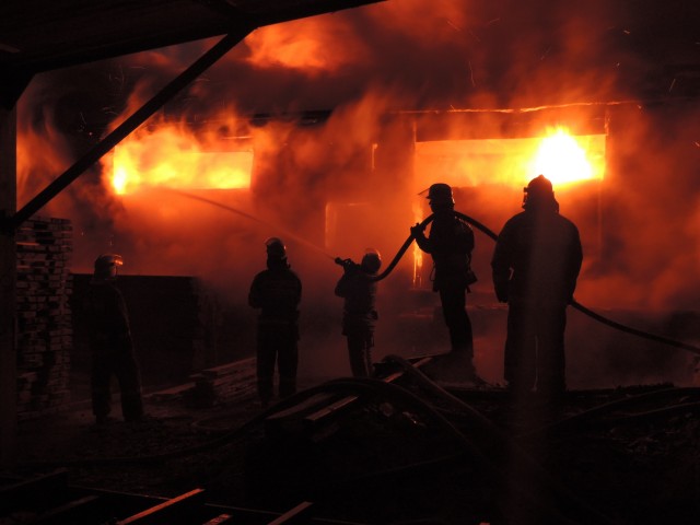 На заводе во Владимире случился пожар
