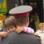 В День знаний полицейские Гусь-Хрустального вручали детям подарки