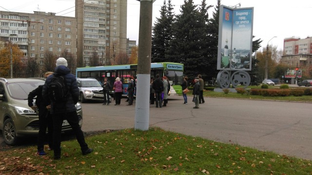 Во Владимире с утра случилось сразу 3 ДТП с автобусами