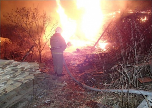 81-летний пенсионер сгорел у себя дома в Судогодском районе