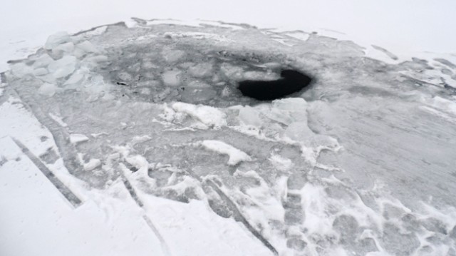 На Улыбышево, провалившись под лед, погиб рыбак