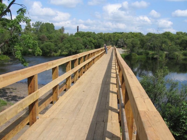 В Киржаче построят самый длинный деревянный мост
