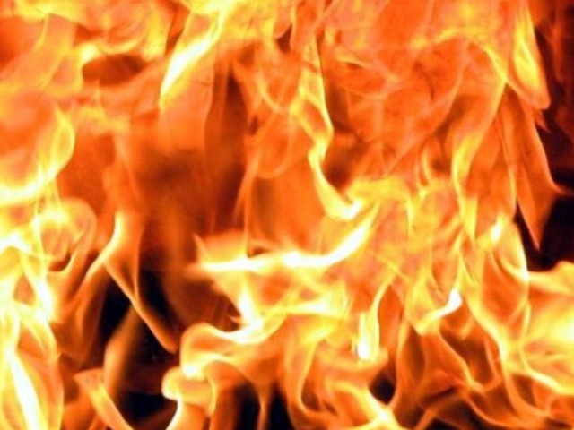 В Вязниковском районе при пожаре пострадал мужчина